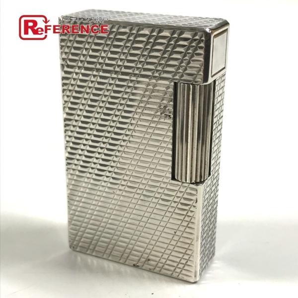 S.T.Dupont エス・テー・デュポン ライン1 ライン 1 喫煙具 煙草 タバコ ライター シルバー ユニセックス【中古】