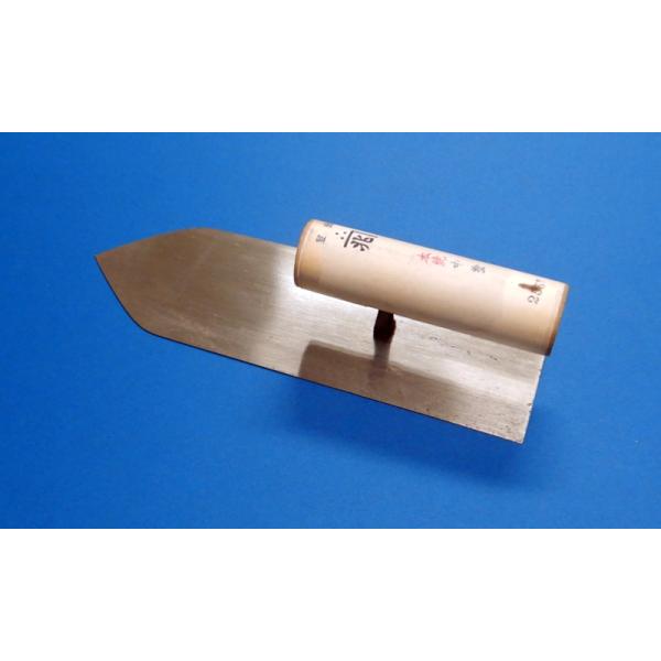 カネ兆 本焼 中塗鏝 255mm「錆びあり」 : リフォーム良品店