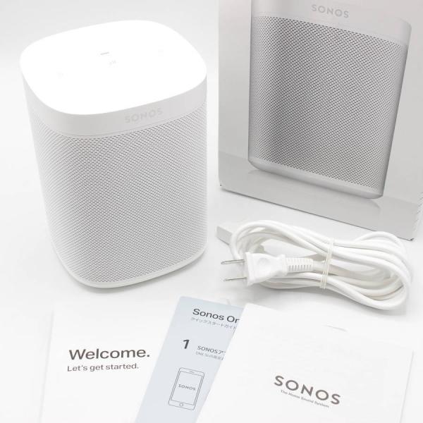 【美品】SONOS ONE SL ワイヤレススピーカー Sonos（ソノス） 【美品】Sonos One SL ONESLJP1 ホワイト ワイヤレス