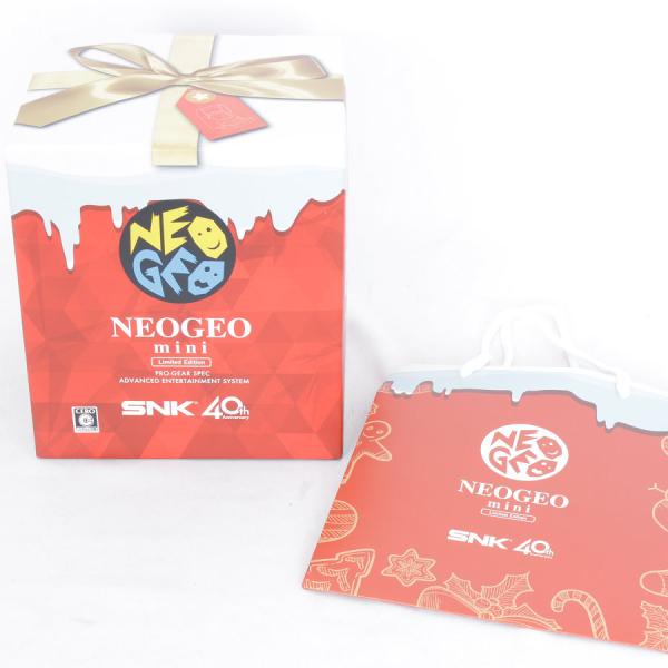 【未使用】SNK NEOGEO mini FM1J2X1810 クリスマス限定版 ネオジオミニ 本体