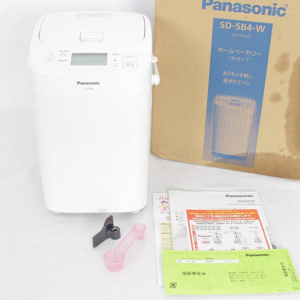 Panasonic ホームベーカリー SD-SB4-W 新品 未使用品 Panasonic 【美品】パナソニック SD-SB4-W ホワイト