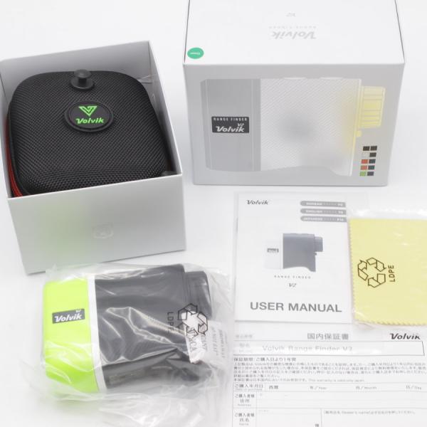 Volvik ゴルフ用距離計 本体と付属品 Volvik（ボルビック）ゴルフ用レーザー距離計測器 5色 : BEARS