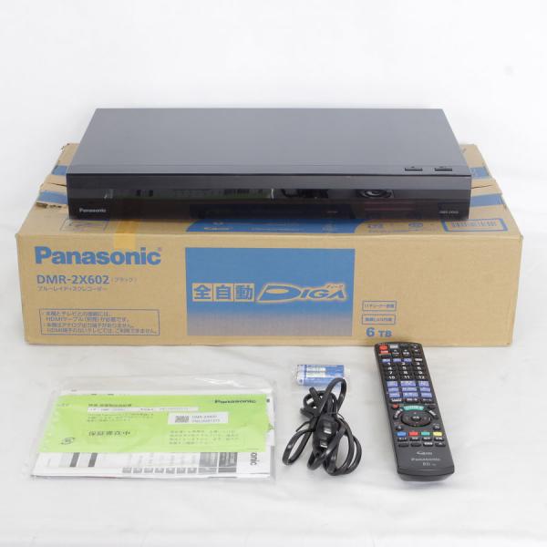 レコーダー Panasonic 6TB DMR-2X602 Panasonic Panasonic DMR-2X602 全自動ディーガ 6TB DMR2X602