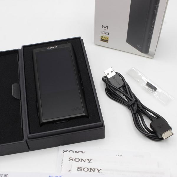 WALKMAN 【美品】SONY NW-ZX300 B 64GB ブラック ポータブル