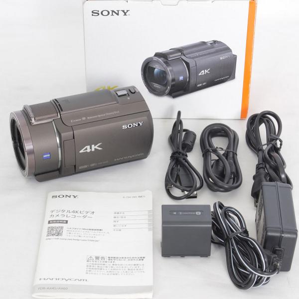 美品 SONY HANDYCAM FDR-AX45 TI ソニー ハンディカム 41u1rAG3HCL.jpg