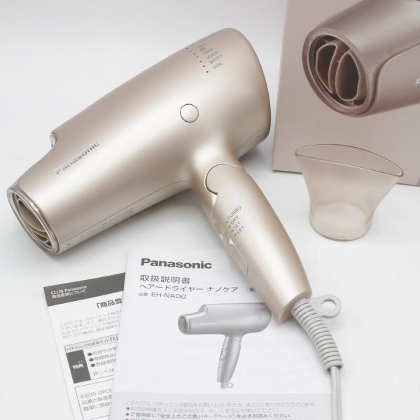 ナノケア 【美品】パナソニック EH-NA0G-P ヘアドライヤー モイスト