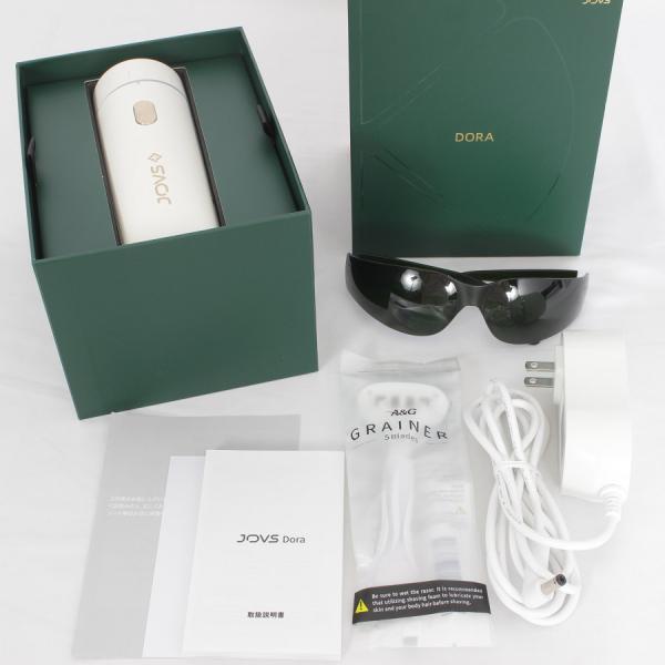 美品】JOVS DORA Dora1.1 パールホワイト HIPL 家庭用脱毛器 ジョブズ