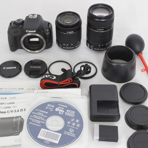 EOS Kiss キヤノン X7 ダブルズームキット デジタル一眼レフ EF