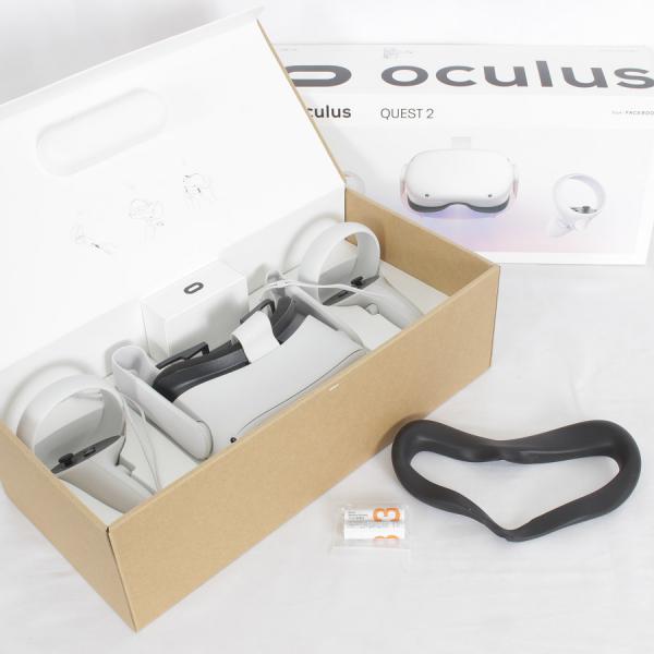 ボーナスストア+5％【美品】Oculus Quest2 128GB VR ヘッドマウント