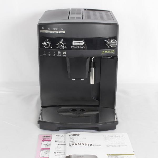 美品　デロンギ 全自動コーヒーメーカー マグニフィカ ESAM03110B ボーナスストア+5％】デロンギ マグニフィカ ESAM03110B 全自動