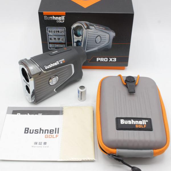 ボーナスストア+5％【美品】Bushnell PINSEEKER PRO X3 JOLT ゴルフ用