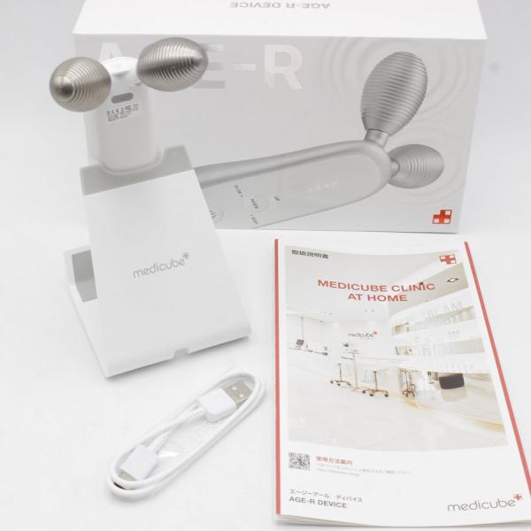 ボーナスストア+5％【美品】AGE-R EMSダーマショット ME-AGE-R-01 台座