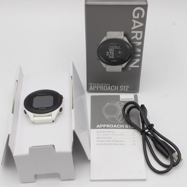 ボーナスストア+5％【美品】GARMIN Approach S12 White 010-02472-22