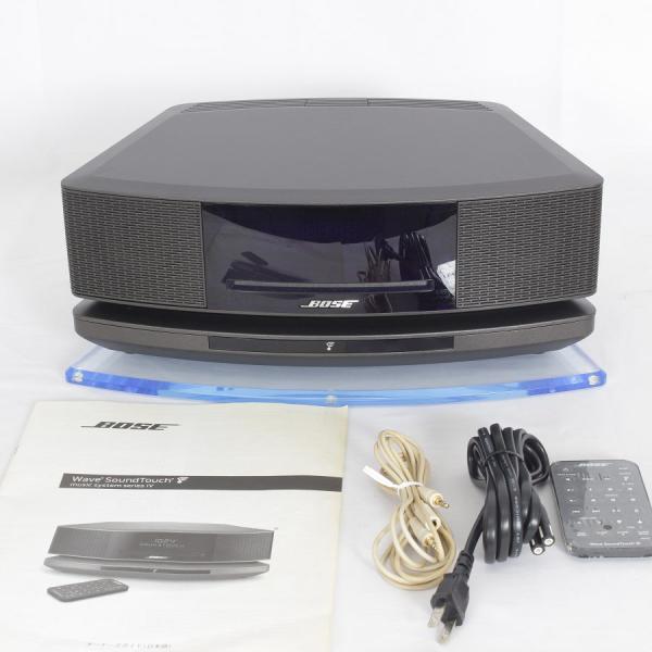 BOSE Wave SoundTouch music system IV パーソナルオーディオシステム スピーカー サウンドタッチ エスプレッソブラック 本体 ボーナスストア+5％】BOSE Wave SoundTouch music system IV 台座付き