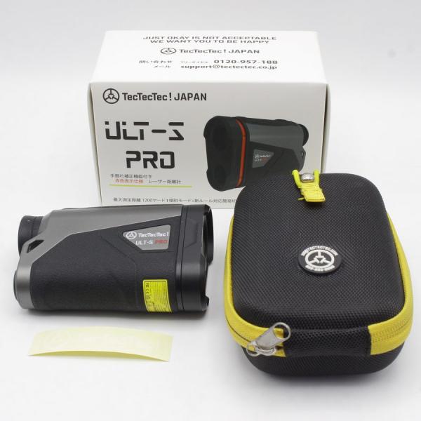 ボーナスストア+5％】TecTecTec ULT-S PRO ゴルフ用レーザー距離