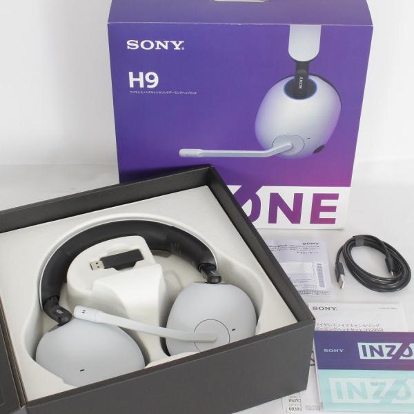 SONY INZONE H9 WH-G900N/WZ ヘッドセット ホワイト Sony INZONE H9 Wireless Noise Canceling Gaming Headset | WH