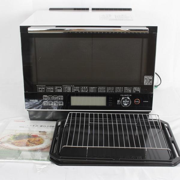 ボーナスストア+5％】東芝 石窯ドーム ER-RD3000-W 過熱水蒸気オーブン 