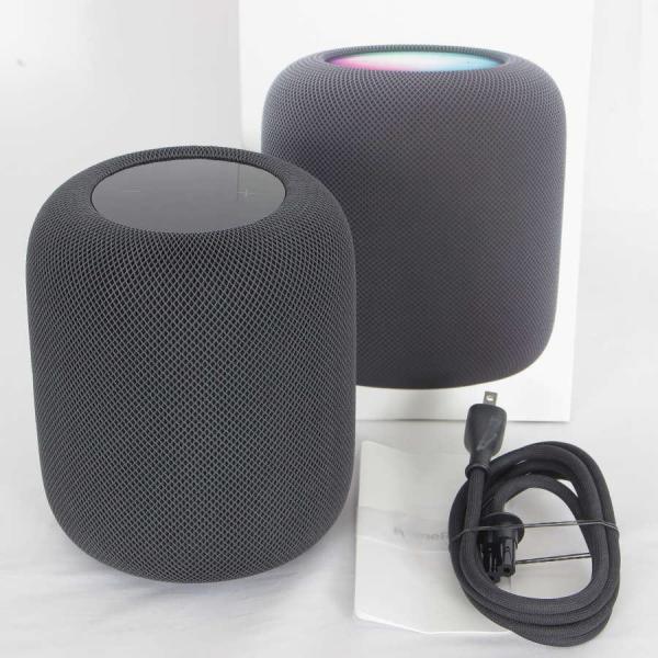 Apple Pod 第2世代 ミッドナイト MQJ73J/A 付属品完備 Apple HomePod 第2世代 MQJ73J/A [ミッドナイト] レビュー評価