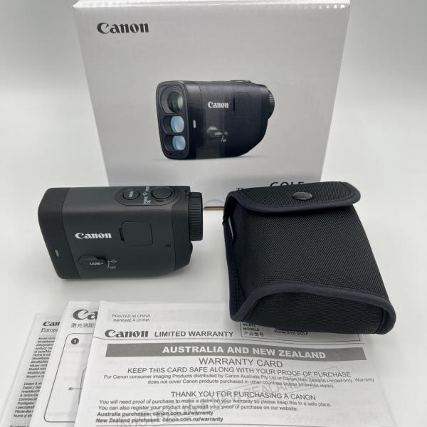 ボーナスストア+5％【美品】Canon PowerShot GOLF ゴルフ用レーザー