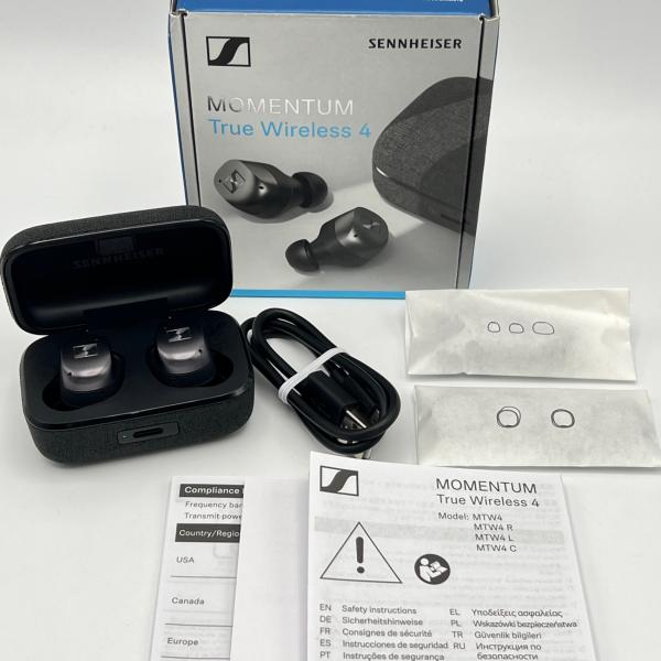 ボーナスストア+5％【美品】SENNHEISER MOMENTUM True Wireless 4 MTW4