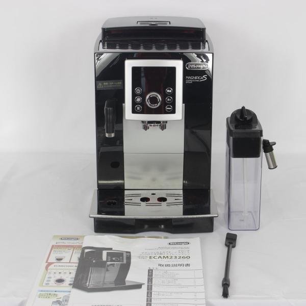 デロンギ マグニフィカ S カプチーノ スマート ECAM23260SBN refun_044102