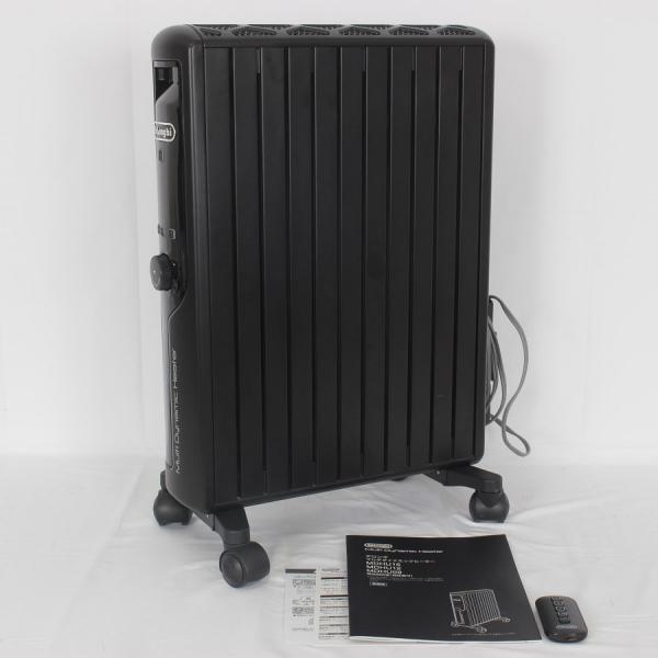 デロンギ　マルチダイナミックヒーター 最大13畳まで 1500W　MDHU15-PB マットブラック