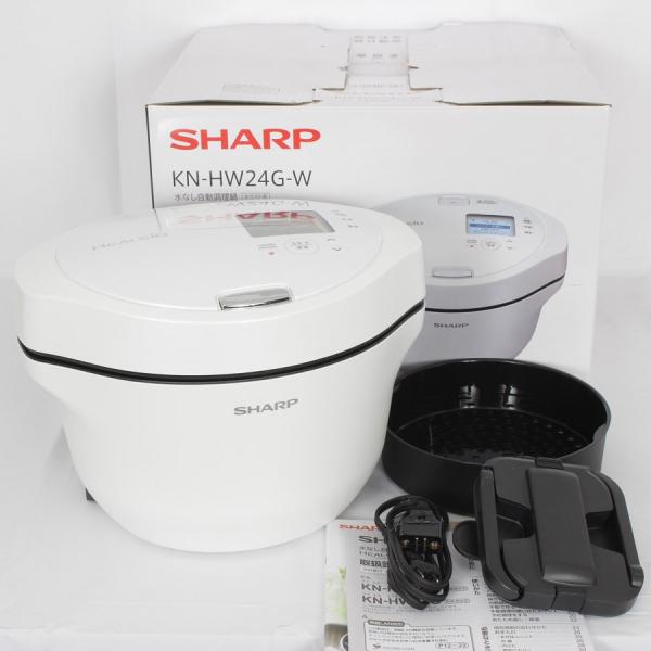ボーナスストア+5％】シャープ ヘルシオ ホットクック KN-HW24G-W