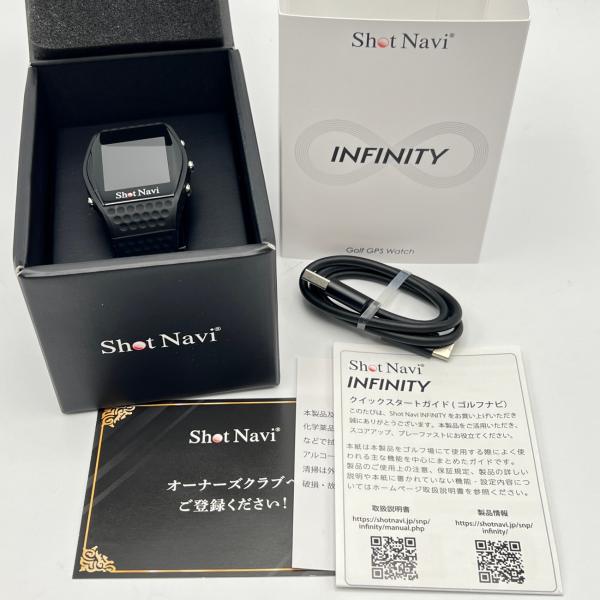 ボーナスストア+5％【美品】ShotNavi INFINITY ブラック