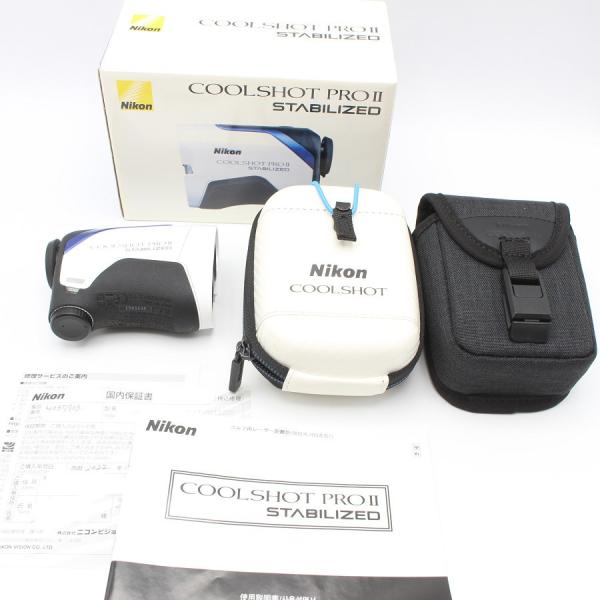 ボーナスストア+5％【美品】NIKON COOLSHOT PRO II STABILIZED