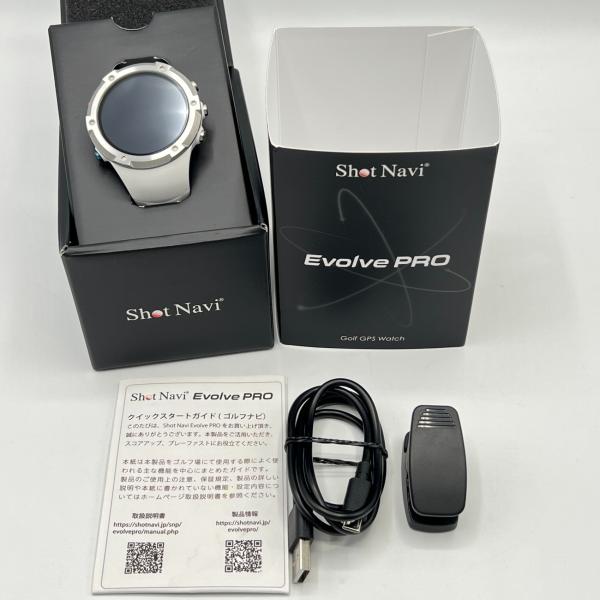 Shot Navi Evolve PRO ホワイト Shot Navi (ショットナビ) Evolve PRO Touch ホワイト USB