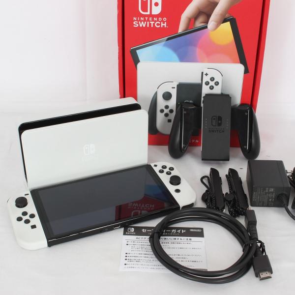 ボーナスストア+5％【美品】Nintendo Switch 有機ELモデル HEG-S