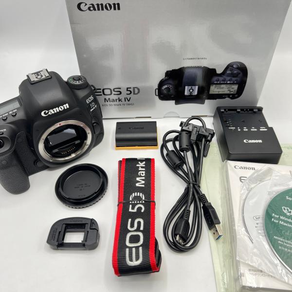ボーナスストア+5％【美品】Canon EOS 5D Mark IV ボディ