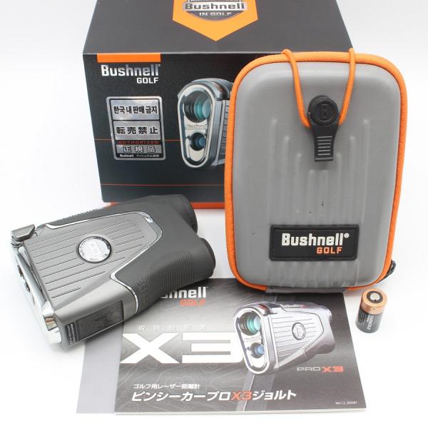 ボーナスストア+5％】Bushnell PINSEEKER PRO X3 JOLT ゴルフ用
