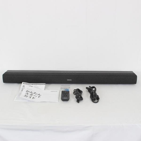 ボーナスストア+5％【美品】DENON DHT-S218-K ブラック サウンド