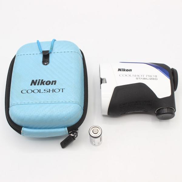 ボーナスストア+5％【美品】NIKON COOLSHOT PRO II STABILIZED ゴルフ