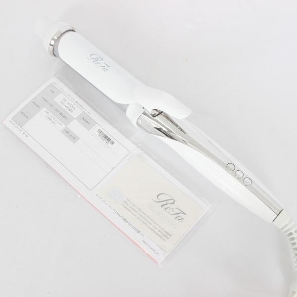 ReFa BEAUTECH CURL IRON コテ 32 RE-AF00A ReFa BEAUTECH CURL IRON 32mm RE-AF00A white w/box New AC100V