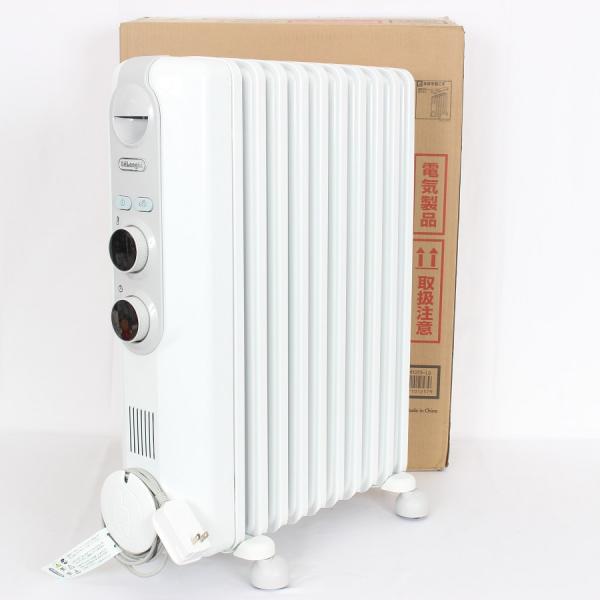 未使用品デロンギ オイルヒーター ピュアホワイト RHJ35M1015-BK オイルヒーター RHJ35M1015-BK デロンギ オイルヒーター 10~13畳