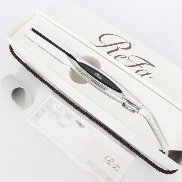 RE-AC02A ReFa リファビューテックアイロン MTG 美品 ボーナスストア+5％【美品】MTG ReFa BEAUTECH STRAIGHT IRON RE