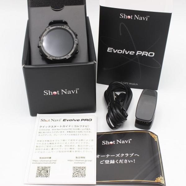 ボーナスストア+5％】ShotNavi Evolve PRO ブラック 腕時計型GPS