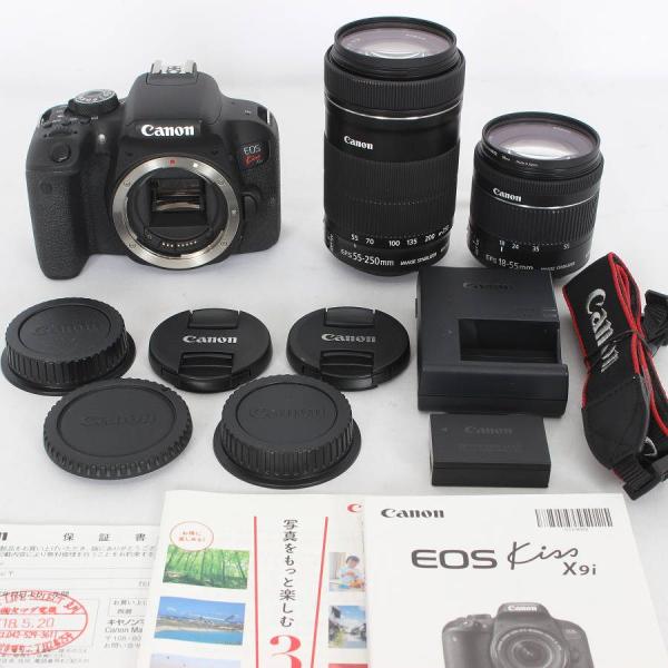 ショット数6000のみ！極美品！！Canon X9iダブルズームレンズキット ショット数6000のみ！極美品！！Canon X9iダブルズームレンズキット