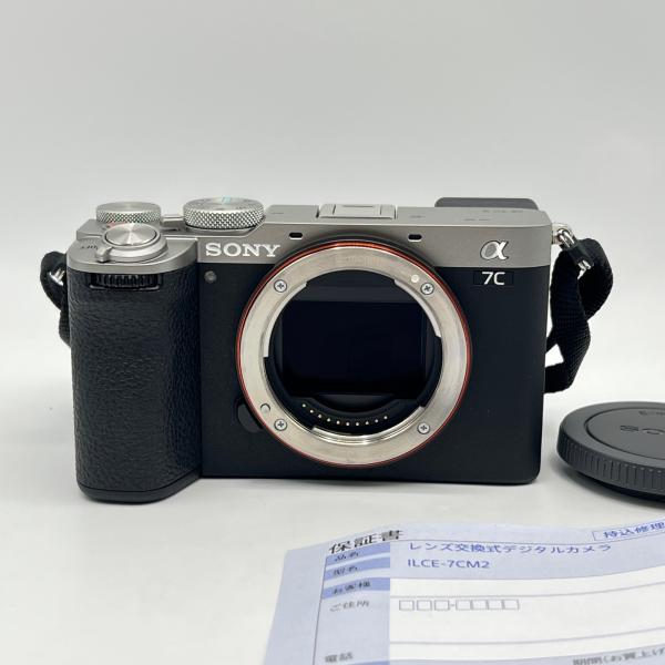 新品　未使用　SONY α7C Ⅱ ILCE-7CM2 B ソニーストア 新品)SONY (ソニー) α7C II ボディ ILCE-7CM2 B ブラック（商品