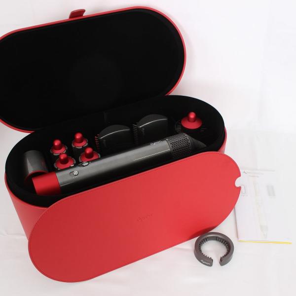 Dyson - 【美品】Dyson Airwrap Complete HS01 COMP RN NM ニッケル/レッド ダイソン エアラップ ヘアスタイラー 本体 ボーナスストア+5％【美品】Dyson Airwrap Complete HS01 COMP