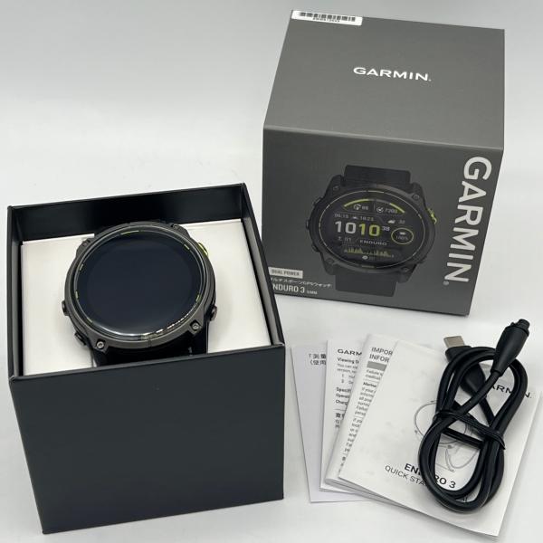 【美品】GARMIN Enduro 3 51mm 010-02751-21 UltraFit Nylon Strap スマートウォッチ ガーミン エンデューロ 本体 ボーナスストア+5％【美品】GARMIN Enduro 3 51mm 010-02751-21