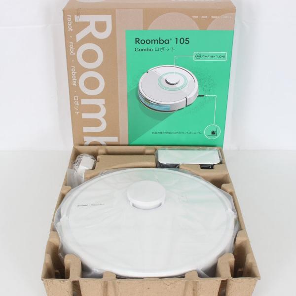 ボーナスストア+5％【新品】iRobot ルンバ105 コンボ Y311260 ホワイト