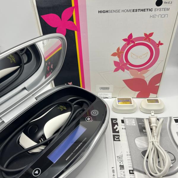 【美品】ケノン Ver.6.3 カートリッジ3点 ラージ+エクストラ+ストロング 脱毛器 kenon 本体■商品状態【A】大きなダメージもなく程度良好の美品・本体に使用に伴う擦れ感がございますが、全体的に状態の良い中古品です。・商品の特性上...