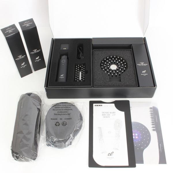 【新品】デンキバリブラシ 2.0+ ボディ 新品ローション+専用ケース付き 低周波美容機器 ヘッドスパ フェイシャルエステ ボディケア エレクトロン ELECTRIC BARI BRUSH 本体■商品状態【N】未使用品・新品未使用の商品です...