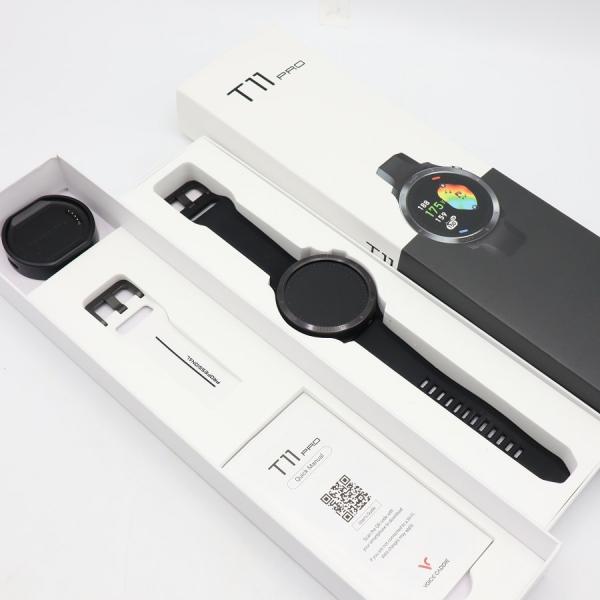 【美品】VOICE CADDIE T11 PRO ブラック 腕時計タイプ ゴルフ用距離計 ボイスキャディ 本体■商品状態【A】大きなダメージもなく程度良好の美品・USED品ではございますが大きなダメージや汚れなどもなく状態の良い商品です。・...