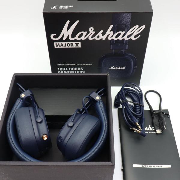 ボーナスストア+5％【美品】Marshall MAJOR V ミッドナイトブルー