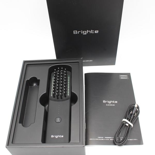 ボーナスストア+5％【美品】Brighte ELEKI BRUSH BRT-FS145 ブラック