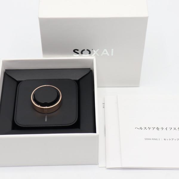 ボーナスストア+5％【美品】SOXAI RING 2 ピンクゴールド 18号